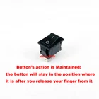 JIABEN KND1-6/1 Switch 2 Pins ON-OFF 2 Positions Button's Action is Maintained