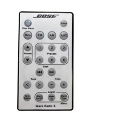 Genuine Bose Wave Music System white Remote Control for AWR1B1 AWR1B2 Radio/CD