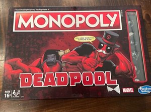 Deadpool Monopoly Game Marvel Deadpool Edition Hasbro E2033 Board Game 2017