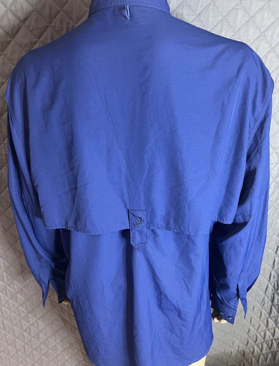 Chemise Reel Legends ventilée pêche extérieur bleu homme ... - eBay