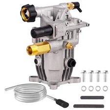 3000PSI Power Pressure Washer Pump for 3/4" Shaft Horizontal Washer Pump
