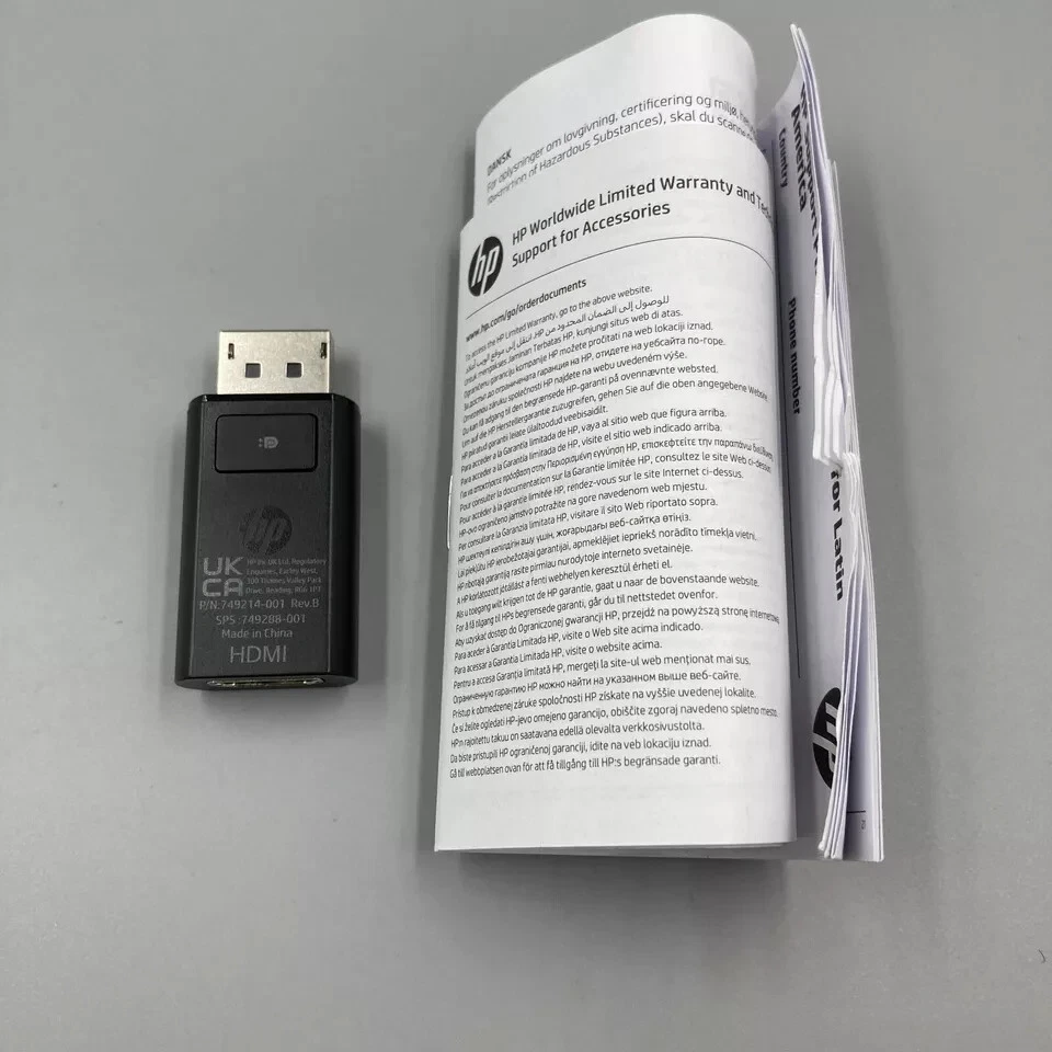 Adattatore HP DisplayPort a HDMI 1.4 (749214-001, F3W43AA) – 4K UHD. 329969 - Immagine 3 di 4