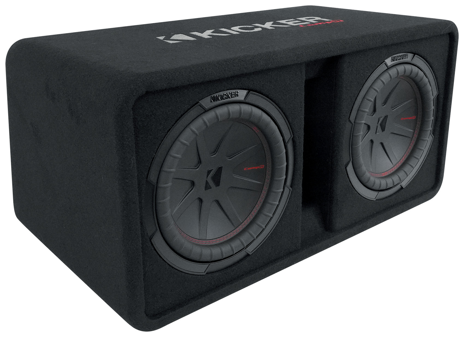 KICKER 48DCWR102 CompR 10 Сдвоенных сабвуферов мощностью 1600 Вт Вентилируемый корпус COMPR10 79490₽