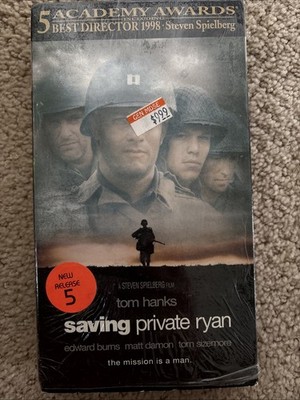 Saving Private Ryan VHS Video Cassette