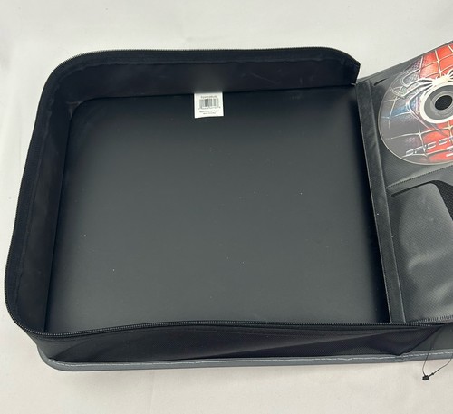 Targus CD DVD Blu Ray Case 320 Slots Black Vinyl Binder Holder W/Handle - Picture 10 of 13