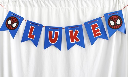 Spider-Man “LUKE” Banner - Picture 1 of 1