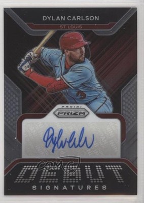 2022 Panini Prizm Debut Signatures Dylan Carlson #DS-DC Auto 0l8m
