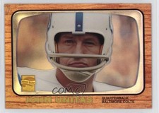 2000 Topps Chrome Johnny Unitas Refractor Reprints Johnny Unitas #R10 HOF hg6