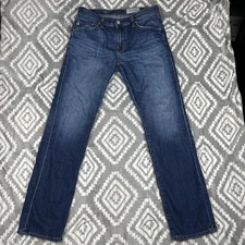 AG Adriano Goldschmied Jeans Mens 32x33" Blue Graduate AG-ED Denim Tailored USA