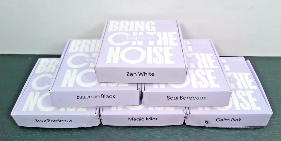 Loop - Quiet - Pick a Color - Black/Mint/Pink/Blue/White/SoulBordeaux - OpenBox