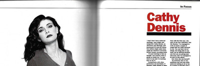 Rare Magazine - CATHY DENNIS By Ben INgham