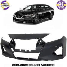 Front Bumper Cover Fascia For 2019-2023 Nissan Maxima