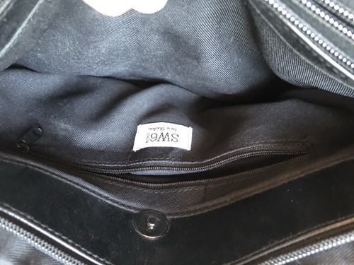 SW6 Black Leather Women’s Handbag - Picture 9 of 13