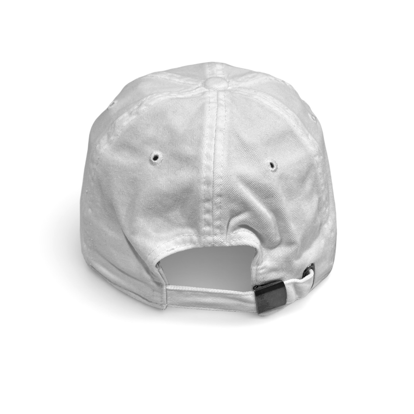 GAP Hat Cap Strap Back Medium Large White Gray Em… - image 2