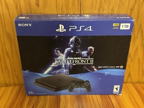 PlayStation 4 Slim 1TB (CUH-2115B) PS4 Console Jet Black Original Box - Working!