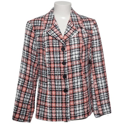 Elitex, Blazer, Größe: 44, Mehrfarbig, Polyester, Tweed, Damen #L2k