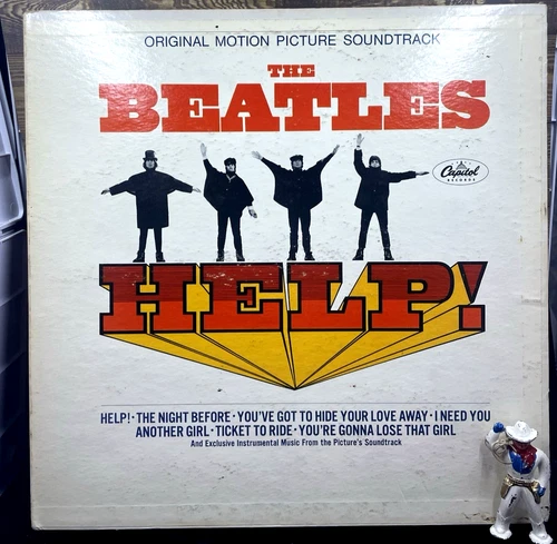 Beatles Album Help! ~ Original Motion Picture Soundtrack Capitol MAS-2386 Vinyl