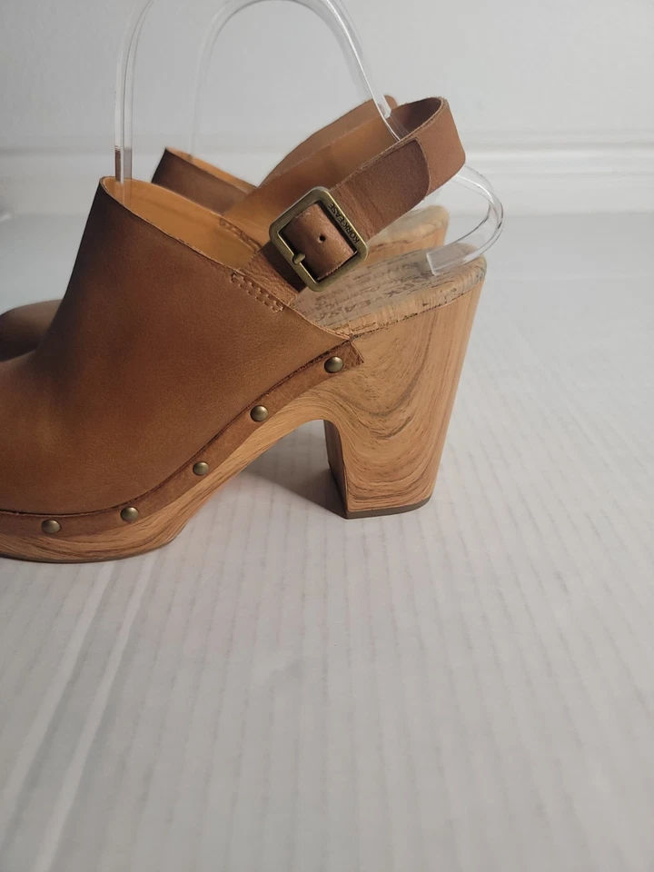 Zuecos Kork Ease Darby Talla 10M Neutro Bohemio Western Clásico Tostado Foto 4 de 4
