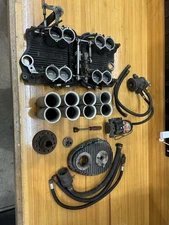 HILBORN Fuel Injection Setup Vintage Drag Racing