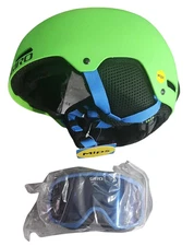 Giro Youth Crue MIPS Snow Helmet Kids X-Small Matte Bright Green