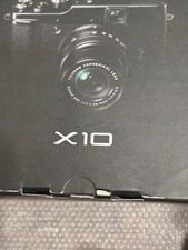 Fujifilm X10 Compact Digital Camera Tested Good Condition Slight Yellowing