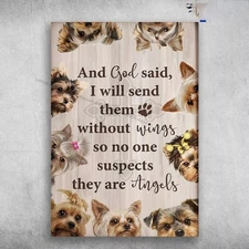 Yorkshire God  And God Said, I Will Send Them, Without Wings, So No One Susp...