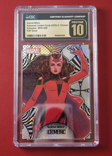 2025 Kakawow Geometric POP Silver Scarlet Witch 10/49 CGC 10 Pristine