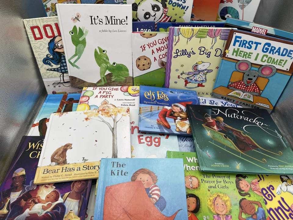 Lot of 50 Story Time Books for Kids Toddlers Daycare Child MIX Random Nursery - Image 3 of 4