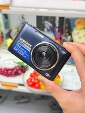Samsung ST150F HD WiFi Camera 4.5-22.5mm Lens Navy Blue Accessories Works Great