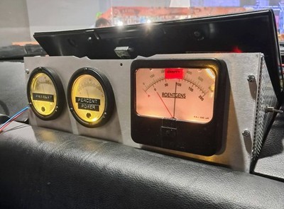 Back to the Future BTTF Plutonium Gauges Prop Replica Time Machine | eBay