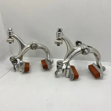 VINTAGE 1980S CAMPAGNOLO VICTORY ROAD BIKE BRAKE CALIPER SET  - RECESSED BOLTS