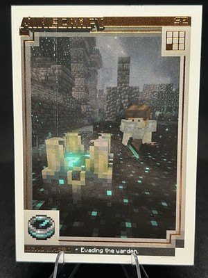2025 Panini Minecraft Special Edition #151 Echo Shard /325 SMALL DEFECT SEE PICS