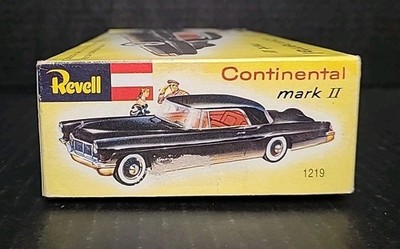 Revell Lincoln Continental Mark II Kit#1219 | eBay