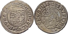 Hungary Denarius 1526 Louis II, 1516-1526 Silver 0.4g Original Coin #LAT280