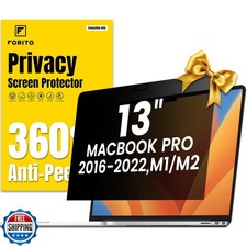 F FORITO 360  Privacy Screen Protector Compatible with MacBook Pr