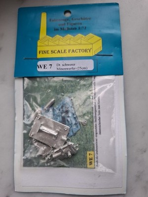 Fine Scale Factory WE7 Dt.schwerer Minenwerfer 25cm Modellbau