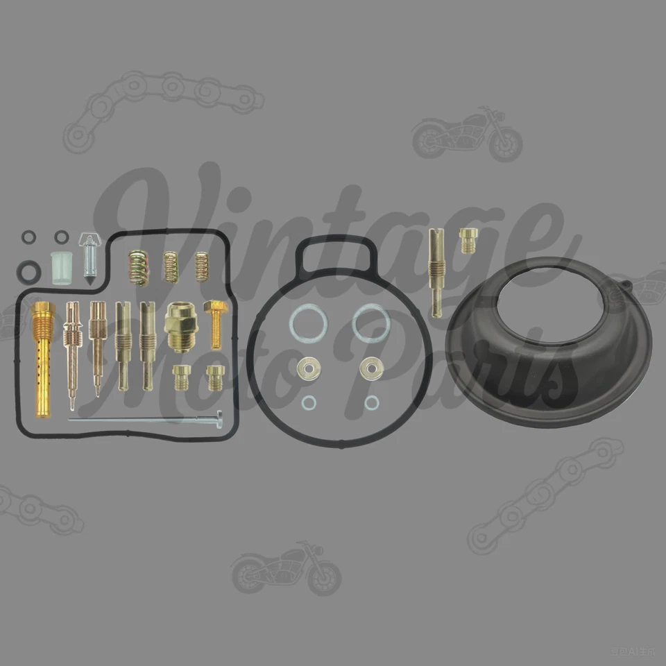 2x Carb Rebuild Kit GL1500 Goldwing 88-98 GL 1500 accelerator pump diaphragm-US Foto 2 de 4