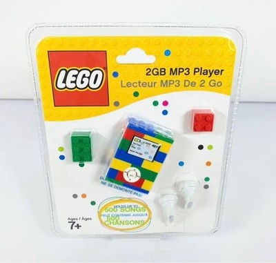 LEGO 2GB MP3 Player Classic Brick Design Multi-Color Portable Music Player