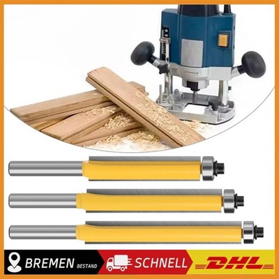 8mm Schaft Bündigfräser Kopierfräser Oberfräser Nutfräser Stabfräser Holzfräser-