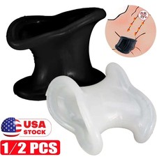 Male Scrotum-Testicle-Squeeze-Rings-Cage-Penis-Stretcher-CBT-Enhancer-Delay-Ball
