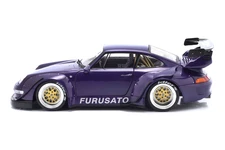 RWB 1:18 Porsche 911 (993) Rauh-Welt Furusato Sidney Hoffman Diecast Model Car