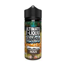Ultimate Puff 100ml Christmas Gingerbread Man Vape Juice, Manufacturer 99.90 per litre