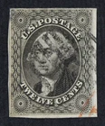 CKStamps: US Stamps Collection Scott#17 12c Washington Used CV$275