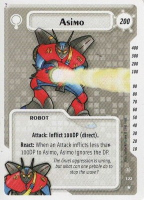 Asimo - Challenge - HumAliens CCG