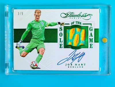 2015-16 Flawless England Joe Hart Sole of the Game Patch Auto 3/5