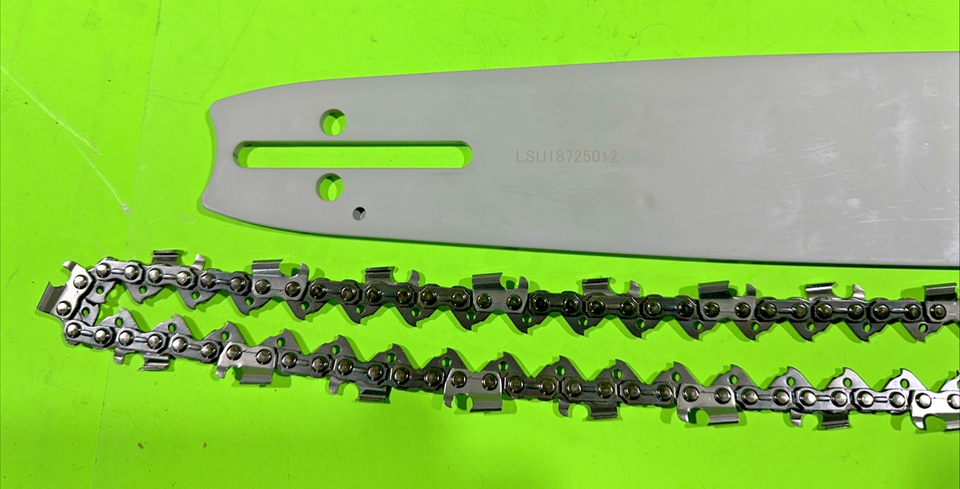 18" inch Chainsaw Guide Bar and Chain Set .325" .050" 72DL for ...