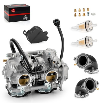 #ad Carburetor Carb amp; Intake Manifold for Kawasaki KFX700 Brute Force 650 4x4 KVF650 $250.65