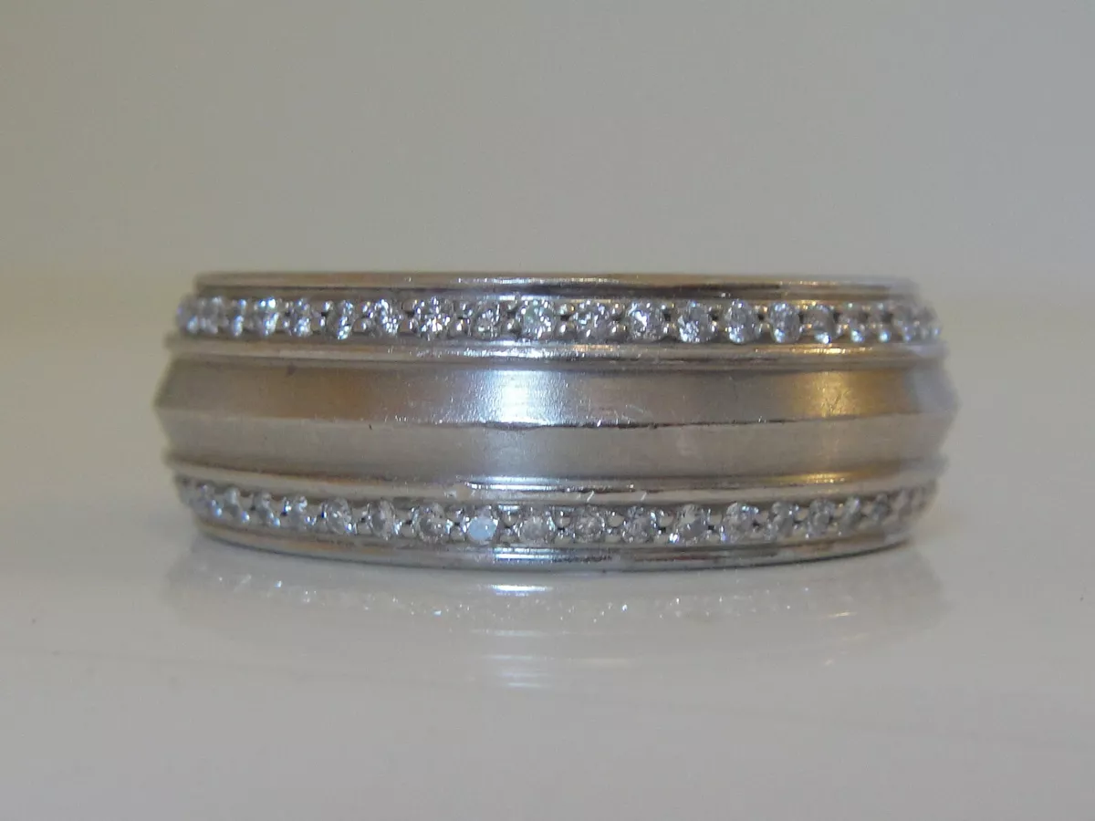 David yurman men's platinum wedding bands outlet