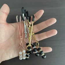 Jewelry Nipple Clamps Stimulation Women Breast Labia Clips BDSM Sex Toys Bondage