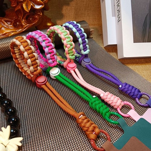 Key Holder Braided Phone Strap Anti-lost Sling Woven Phone Rope Gifts - 第 9/19 張圖片